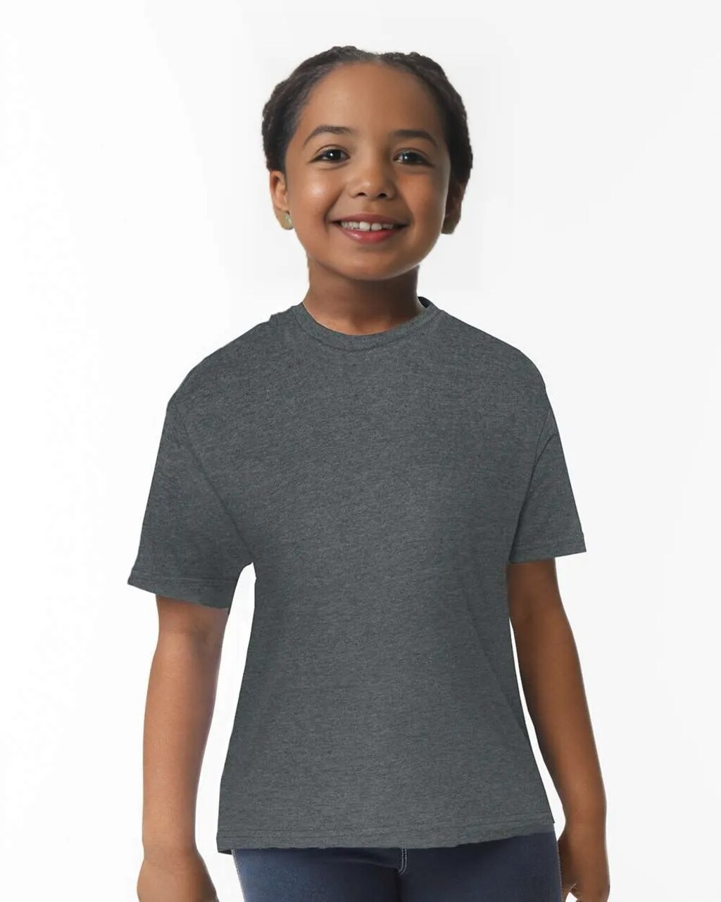Gildan Youth Softstyle Crewneck Short Sleeve T-Shirt for Casual Wear & Custom Printing Cotton Tee